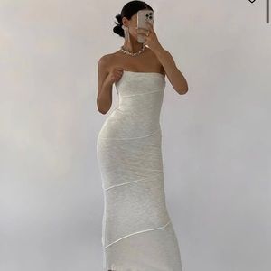 Princess Polly Oscar Midi Dress in White